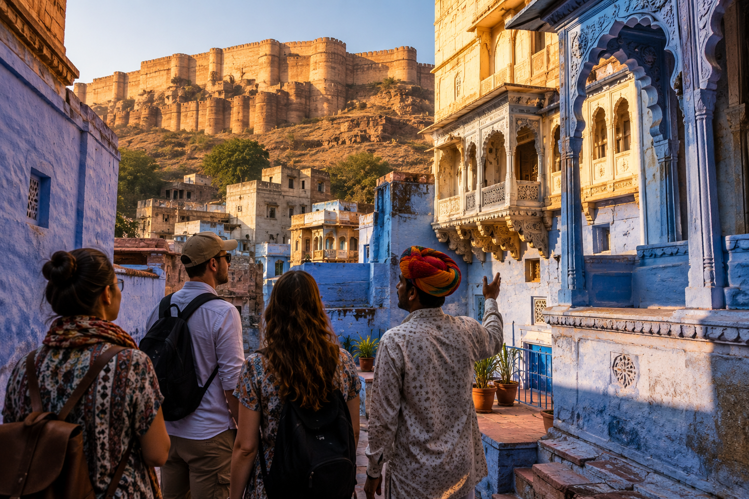 Jodhpur Blue City Heritage Walk & Mehrangarh Fort Tour – Rajasthan